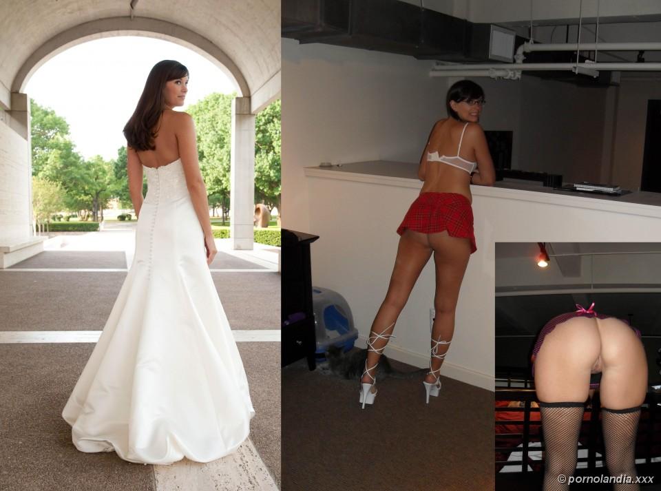 NEM BEM CASOU, E JÁ VIROU PUTA!!! - Foto 130948