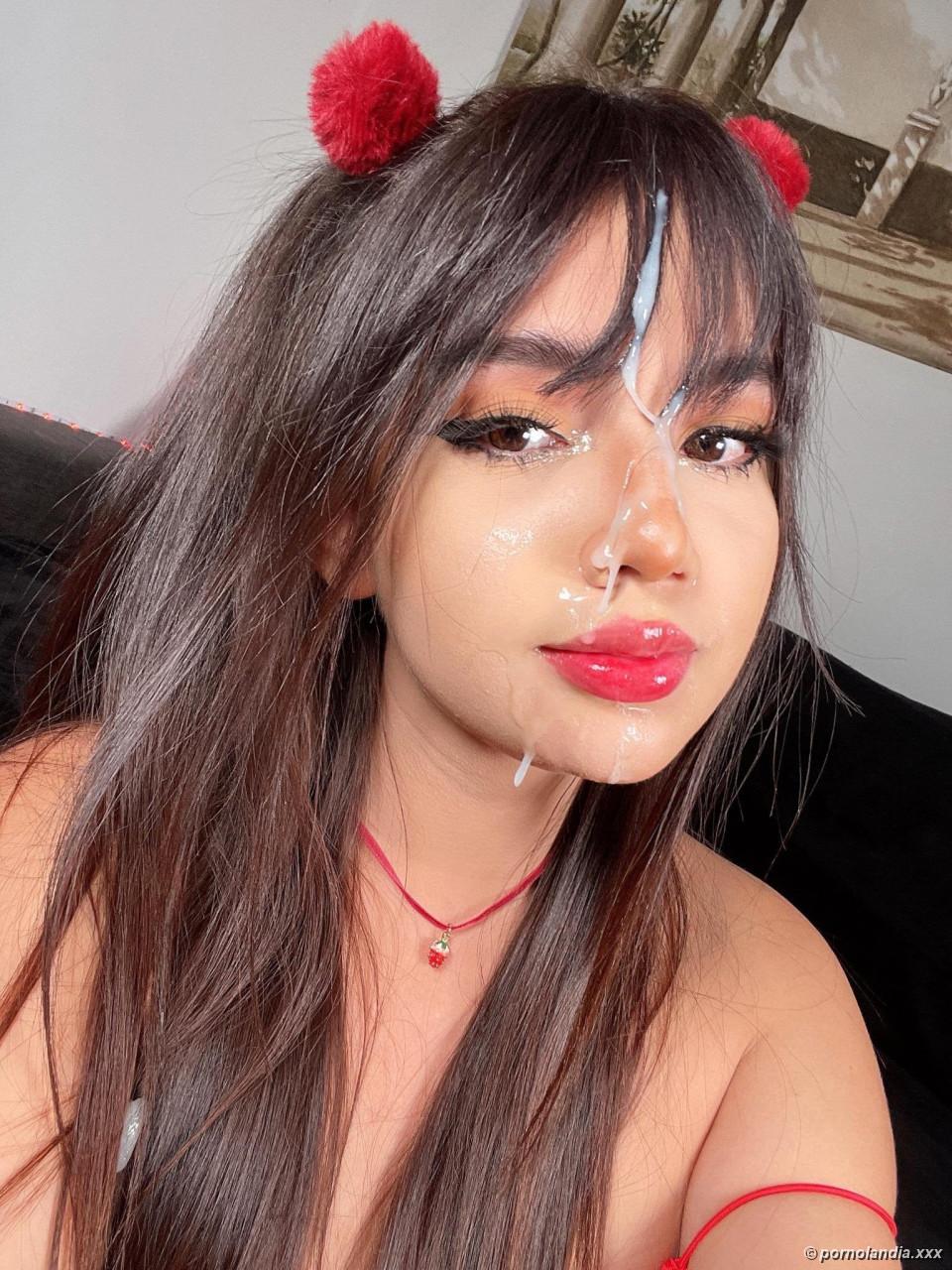 Japonesinha pelada adora gozada na cara - Foto 240028