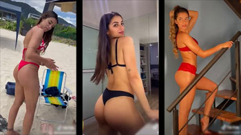 Key Alves seminua exibindo seu corpo perfeito